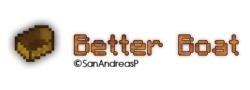 Better Boat — Minecraft mod, rasm 1