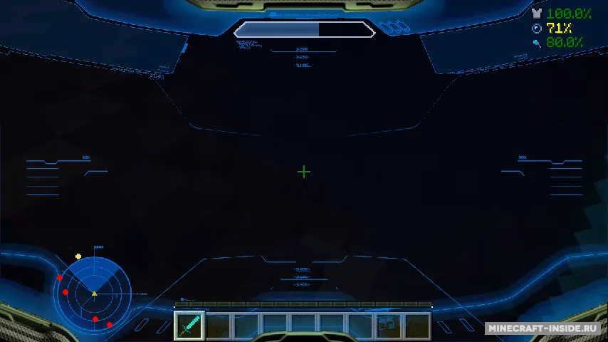 Halo HUD — Minecraft mod, rasm 6