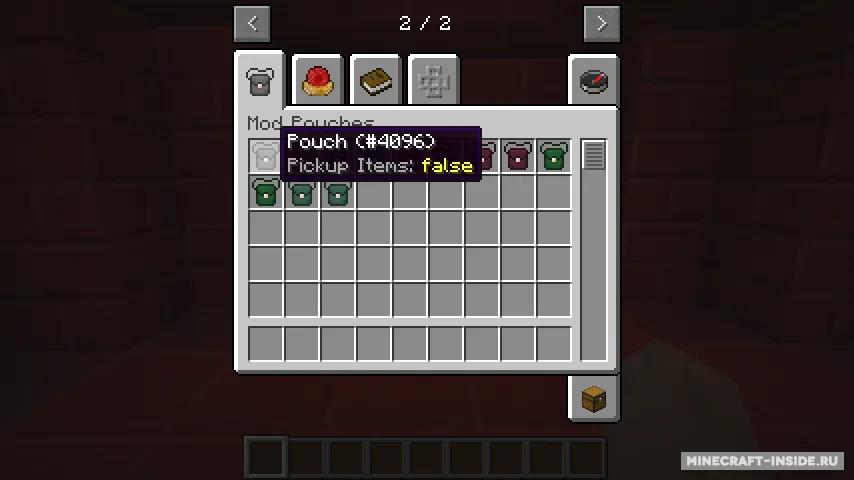 Pouches — Minecraft mod, rasm 2