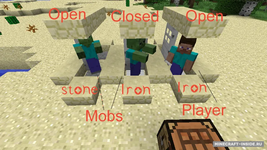Iron Pressure Plate — Minecraft mod, rasm 2