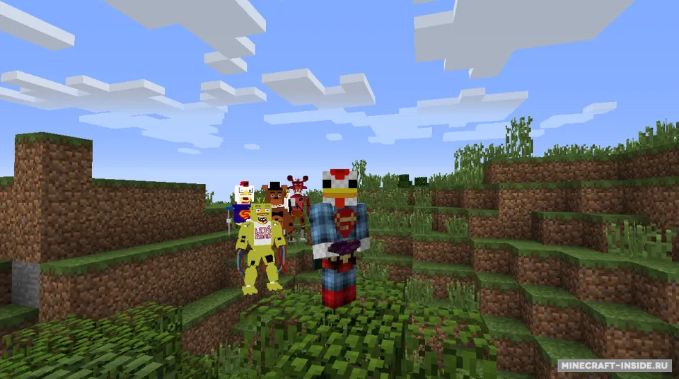 Five Nights at Freddy’s Realistic Models — Minecraft mod, rasm 3