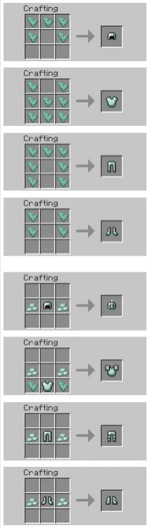 Quartz and Prismarine Armor/Tools — Minecraft mod, rasm 6