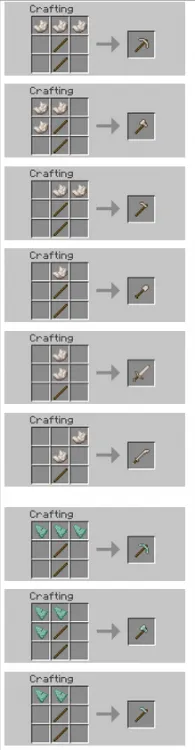 Quartz and Prismarine Armor/Tools — Minecraft mod, rasm 7