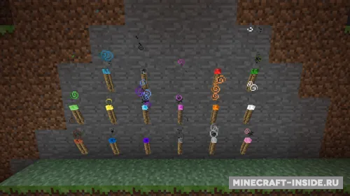 MoreTorches — Minecraft mod, rasm 1