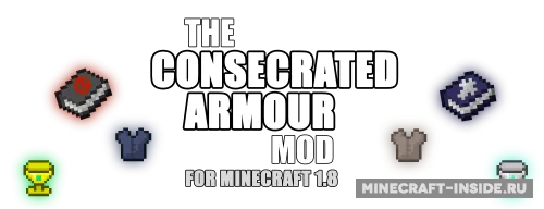 The Consecrated Armour — Minecraft mod, rasm 1