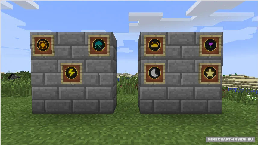 Time & Weather stones — Minecraft mod, rasm 2