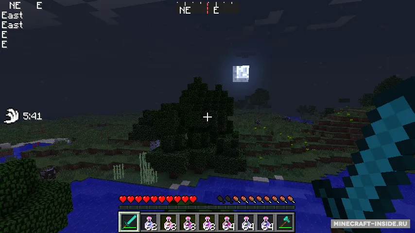 DirectionHUD — Minecraft mod, rasm 2