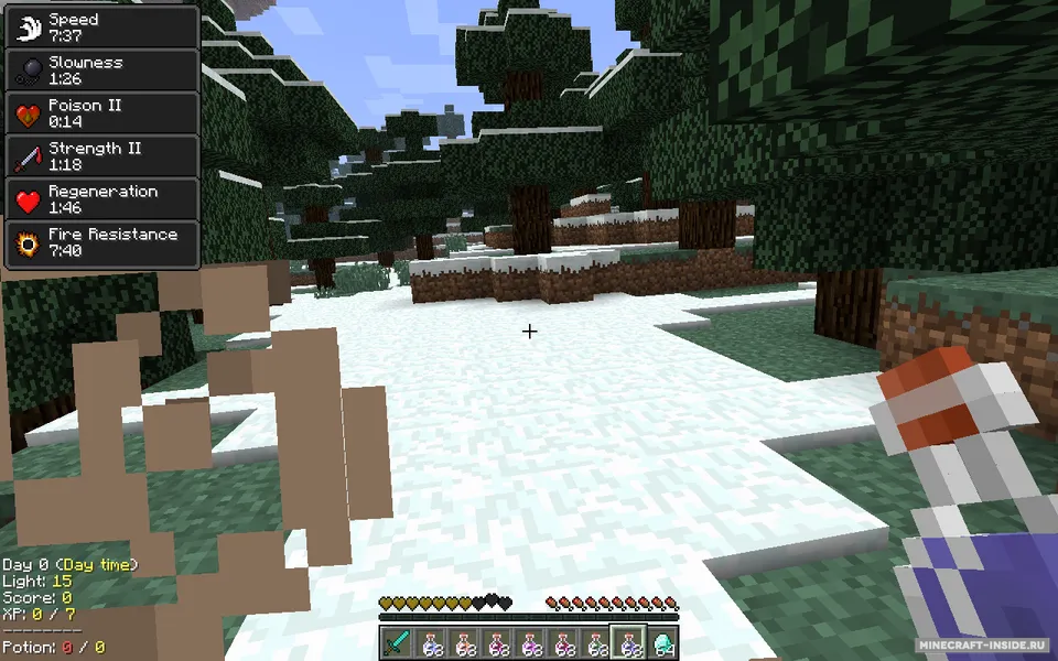 StatusEffectHUD — Minecraft mod, rasm 5