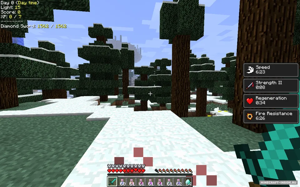 StatusEffectHUD — Minecraft mod, rasm 7