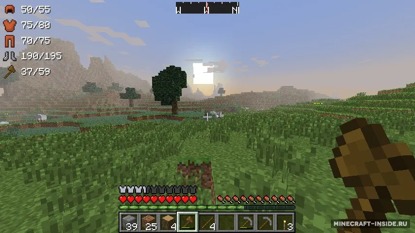 ArmorStatusHUD — Minecraft mod, rasm 2