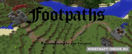Footpaths — Minecraft mod, rasm 1
