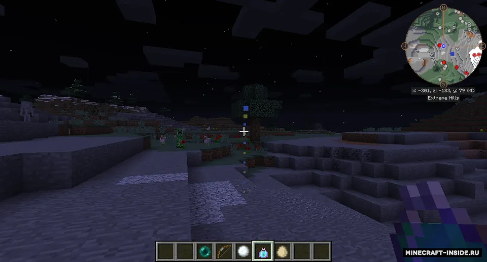 Trajectory Preview — Minecraft mod, rasm 4