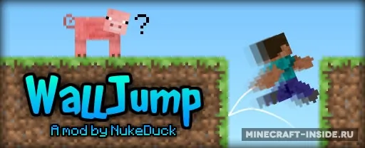 Wall Jump — Minecraft mod, rasm 1