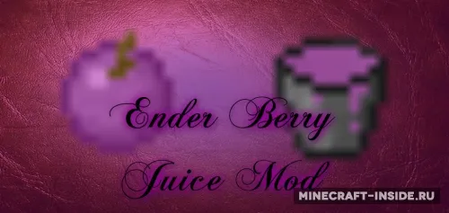 Ender Berry Juice — Minecraft mod, rasm 1