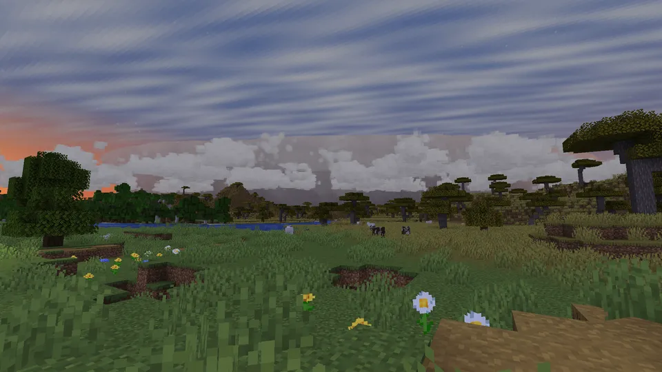 Simple Clouds — Minecraft mod, rasm 2