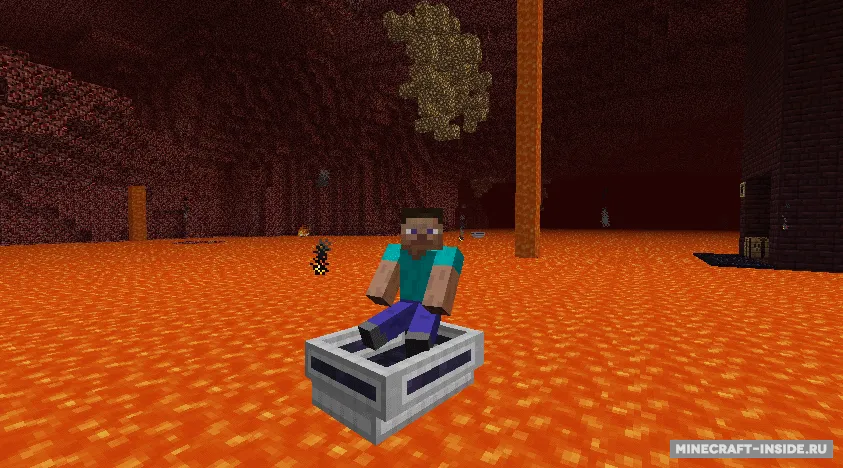LavaBoat — Minecraft mod, rasm 2