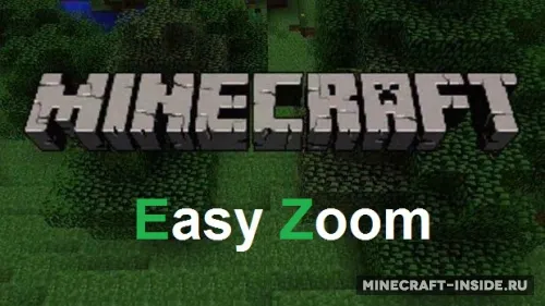 Easy Zoom — Minecraft mod, rasm 1