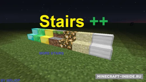 StairsPlusPlus — Minecraft mod, rasm 1
