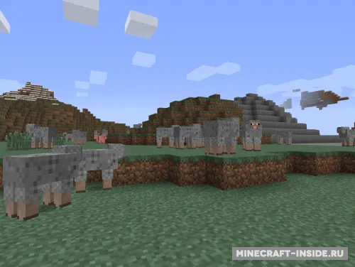 Steel Sheep — Minecraft mod, rasm 1