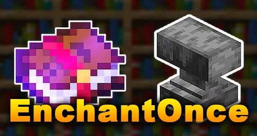 EnchantOnce — Minecraft mod, rasm 1
