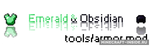 Emerald and Obsidian Tools — Minecraft mod, rasm 1