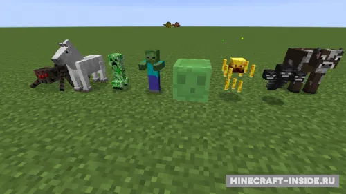 Mob Statues — Minecraft mod, rasm 1