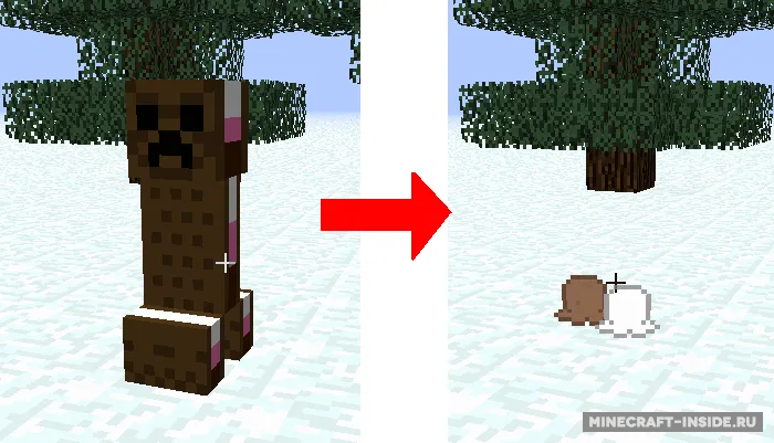 The Ice Cream Sandwich Creeper — Minecraft mod, rasm 3