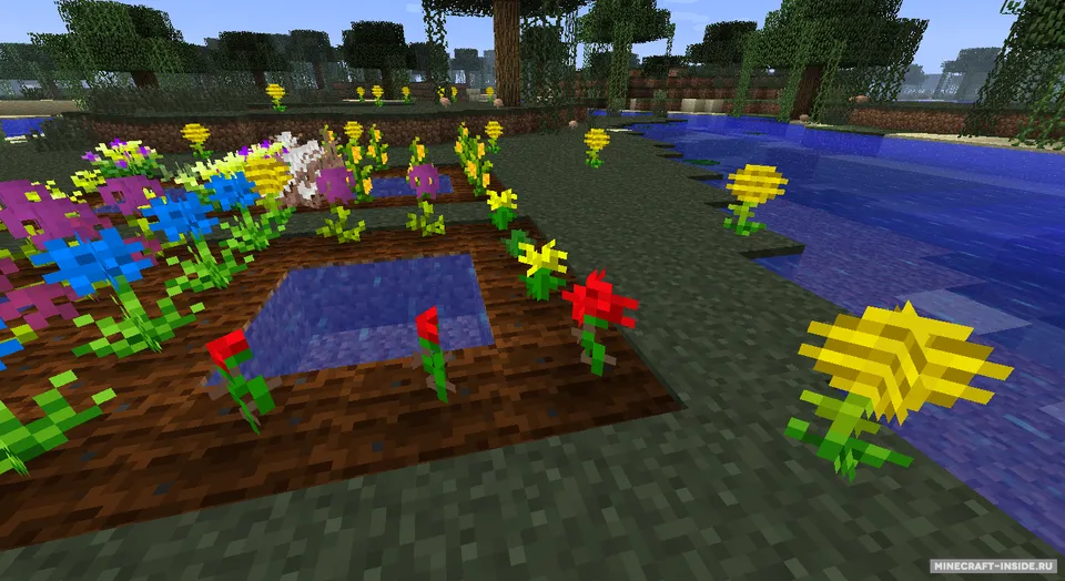Growing Flowers — Minecraft mod, rasm 3