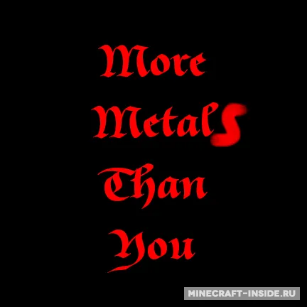 More Metals Than You — Minecraft mod, rasm 1