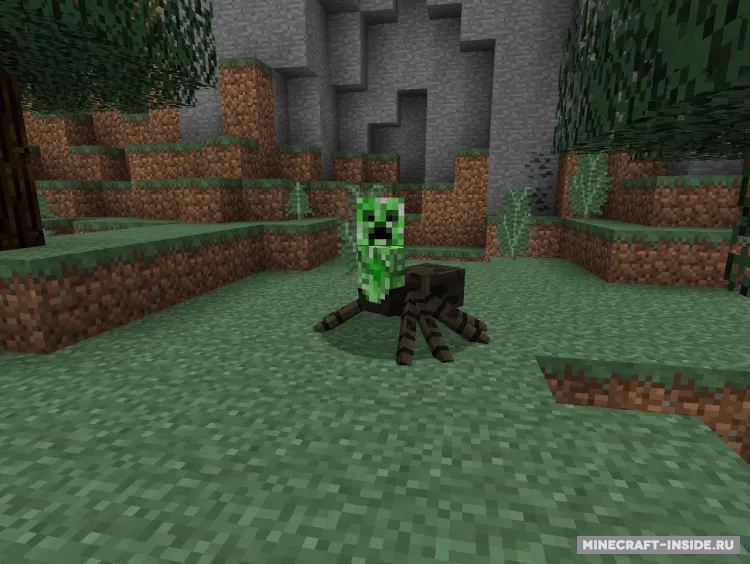 Creeper-Spider — Minecraft mod, rasm 2
