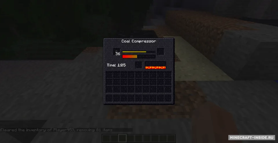 Coal to Diamond Compressor — Minecraft mod, rasm 3