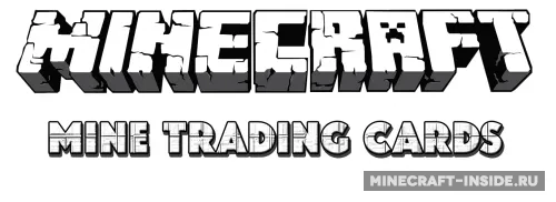 Mine Trading Cards — Minecraft mod, rasm 1