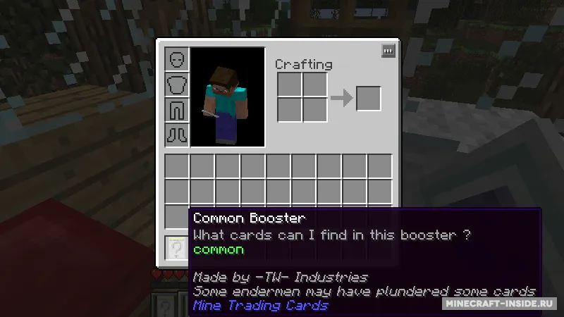 Mine Trading Cards — Minecraft mod, rasm 2