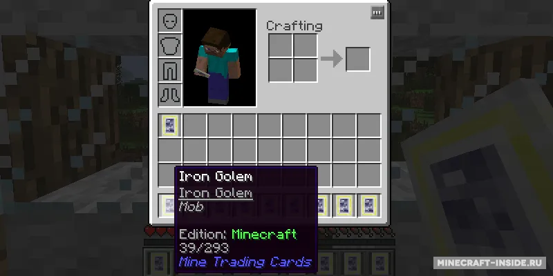 Mine Trading Cards — Minecraft mod, rasm 3