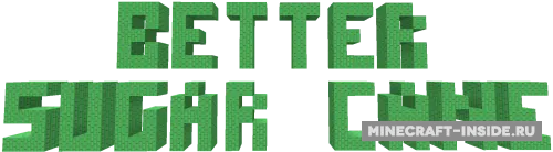 Better Sugar Cane — Minecraft mod, rasm 1