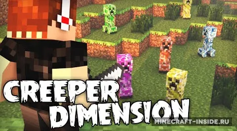 Creeper Dimension — Minecraft mod, rasm 1