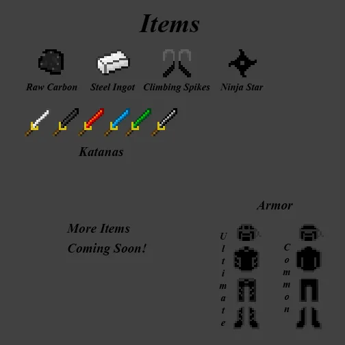 Jond311’s Ninja — Minecraft mod, rasm 2