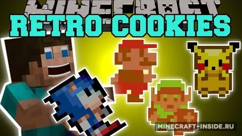 Retro Cookies — Minecraft mod, rasm 1