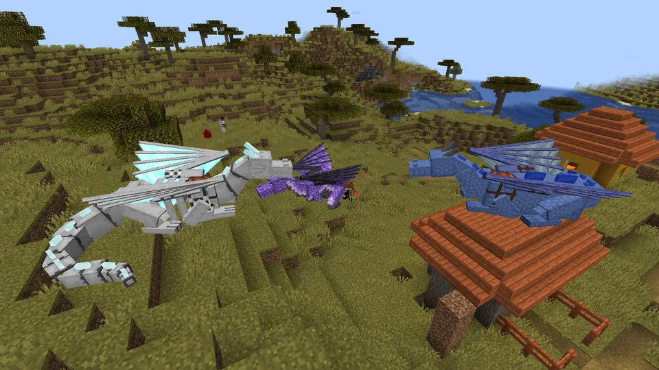 Dragon Mounts Remastered — Minecraft mod, rasm 2