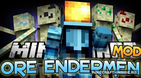 Ore Endermen — Minecraft mod, rasm 1