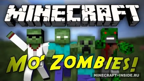 Mo’ Zombies — Minecraft mod, rasm 1