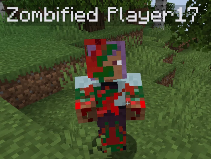 Zombified Player — Minecraft mod, rasm 2