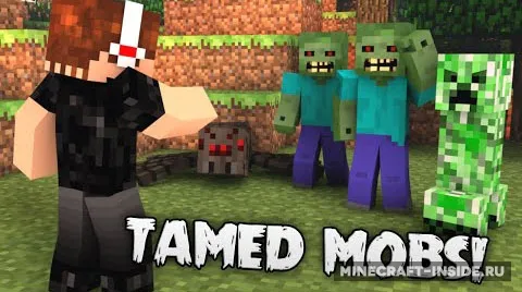Tamed Mobs — Minecraft mod, rasm 1
