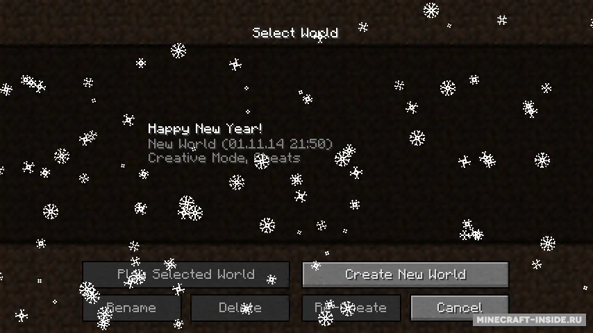SnowTime — Minecraft mod, rasm 2