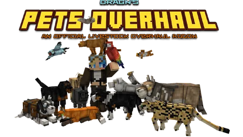 DragN's Livestock Overhaul: Pets Addon! — Minecraft mod, rasm 1