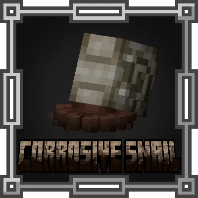 SCP-075, The Corrosive Snail — Minecraft mod, rasm 1