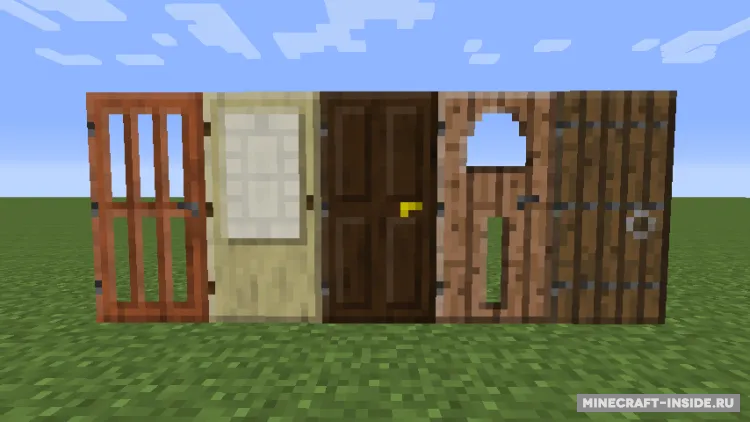 SnapDoors — Minecraft mod, rasm 2
