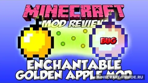 Enchantable Golden Apples — Minecraft mod, rasm 1