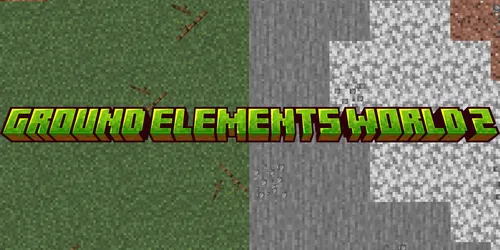 Ground Elements World 2 — Minecraft mod, rasm 1