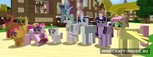 Mine Little Pony — Minecraft mod, rasm 1